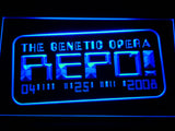 Repo The Genetic Opera LED Sign -  Blue - TheLedHeroes