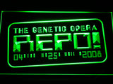 Repo The Genetic Opera LED Sign - Green - TheLedHeroes