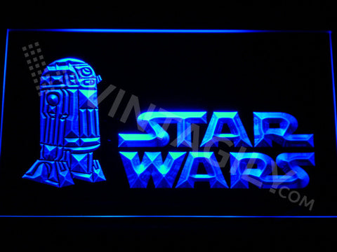 Star Wars R2-D2 LED Sign - Blue - TheLedHeroes