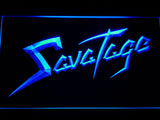 Savatage LED Sign - Blue - TheLedHeroes