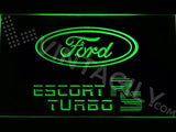 Ford Escort RS Turbo LED Neon Sign Electrical - Green - TheLedHeroes