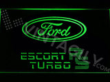 FREE Ford Escort RS Turbo LED Sign - Green - TheLedHeroes