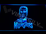 The Munsters Sitcom LED Sign - Blue - TheLedHeroes