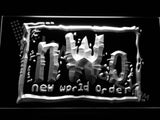 New World Order  LED Sign - White - TheLedHeroes