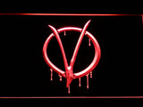 V for Vendetta LED Sign - Red - TheLedHeroes