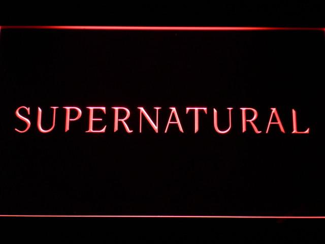 Supernatural LED Neon Sign Electrical - Red - TheLedHeroes