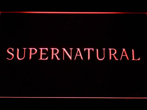 Supernatural LED Neon Sign Electrical - Red - TheLedHeroes