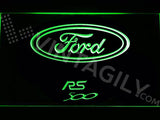 FREE Ford RS 500 LED Sign - Green - TheLedHeroes