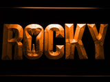 Rocky Boxing LED Neon Sign Electrical - Orange - TheLedHeroes