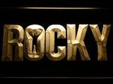 FREE Rocky Boxing LED Sign - Yellow - TheLedHeroes