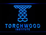 Doctor Who Torchwood Institute LED Neon Sign USB - Blue - TheLedHeroes