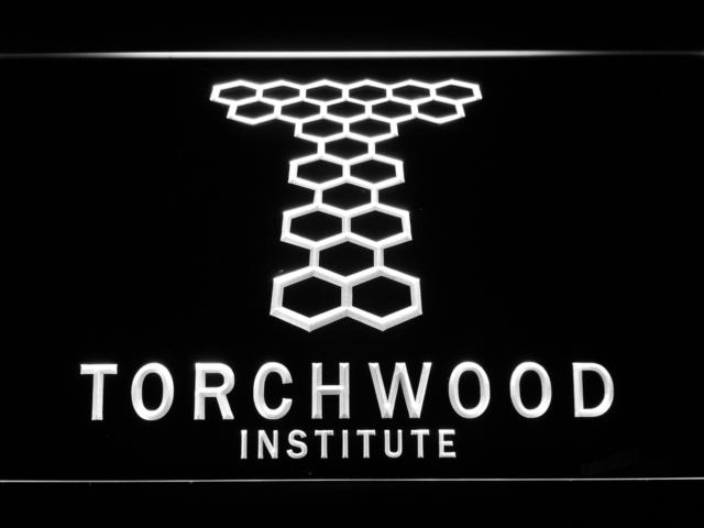 Doctor Who Torchwood Institute LED Neon Sign USB - White - TheLedHeroes