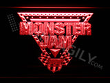 Monster Jam LED Sign - Red - TheLedHeroes