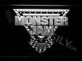 Monster Jam LED Sign - White - TheLedHeroes