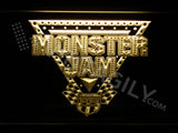 Monster Jam LED Sign - Yellow - TheLedHeroes