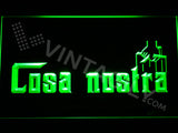 Cosa Nostra LED Sign - Green - TheLedHeroes