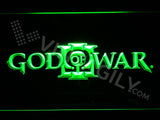 God Of War 3 LED Sign - Green - TheLedHeroes