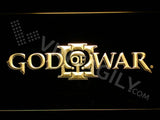 God Of War 3 LED Neon Sign Electrical - Yellow - TheLedHeroes