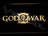 God Of War 3 LED Sign - Yellow - TheLedHeroes