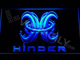 Hinder Rock Band LED Neon Sign Electrical - Blue - TheLedHeroes