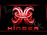 Hinder Rock Band LED Sign - Red - TheLedHeroes