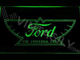 Ford The Universal Car LED Neon Sign USB - Green - TheLedHeroes