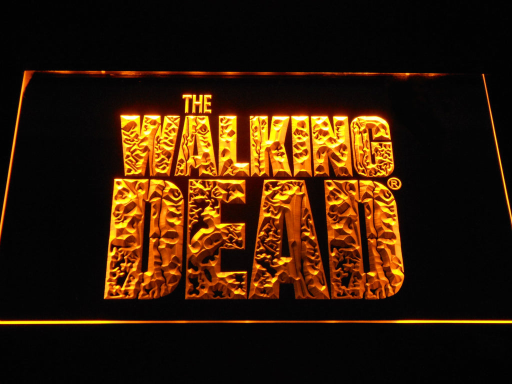 The Walking Dead LED Neon Sign USB - Yellow - TheLedHeroes