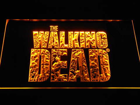 The Walking Dead LED Sign - Yellow - TheLedHeroes