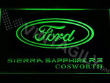 Ford Sierra RS Cosworth LED Neon Sign USB - Green - TheLedHeroes