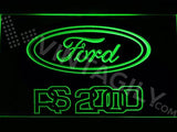 Ford RS 2000 LED Neon Sign USB - Green - TheLedHeroes