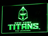 New York Titans LED Neon Sign USB - Red - TheLedHeroes