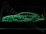 Brad Keselowski LED Neon Sign USB - Green - TheLedHeroes