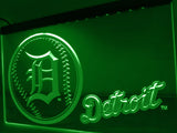 Detroit Tigers Baseball LED Neon Sign Electrical - Green - TheLedHeroes