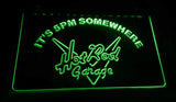 FREE Hot Rod Garage It's 5pm Somewhere LED Sign - Green - TheLedHeroes