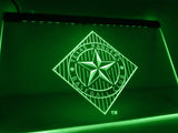 Texas Rangers (7) LED Neon Sign Electrical - Green - TheLedHeroes