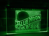 FREE Blue Moon (2) LED Sign - Green - TheLedHeroes