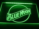 FREE Blue Moon LED Sign - Green - TheLedHeroes