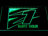 Elliott Sadler 2 LED Sign - Green - TheLedHeroes