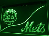New York Mets (4) LED Neon Sign Electrical - Green - TheLedHeroes