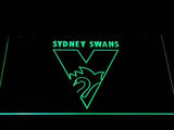Sydney Swans LED Neon Sign USB - Green - TheLedHeroes
