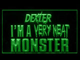 Dexter Morgan Neat Monster LED Neon Sign USB - Green - TheLedHeroes