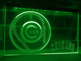FREE Chicago Cubs (2) LED Sign - Green - TheLedHeroes