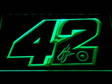 Kyle Larson LED Neon Sign Electrical - Green - TheLedHeroes