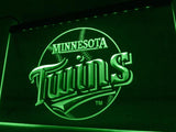Minnesota Twins LED Neon Sign USB - Green - TheLedHeroes