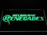 Melbourne Renegades LED Neon Sign USB - Green - TheLedHeroes