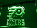 FREE Philadelphia Flyers LED Sign - Green - TheLedHeroes