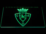 CA Osasuna LED Neon Sign Electrical - Green - TheLedHeroes