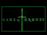 FREE Game Of Thrones (2) LED Sign - Green - TheLedHeroes
