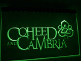 Coheed Cambria LED Neon Sign USB - Green - TheLedHeroes
