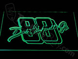 Dale Earnhardt Jr. LED Neon Sign Electrical - Green - TheLedHeroes